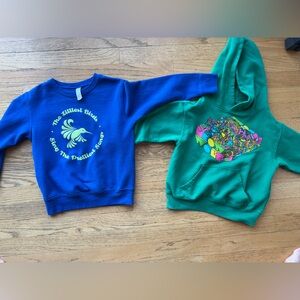 Vintage! Zero Gravity and Meow Wolf Sweatshirts Kids 5/6